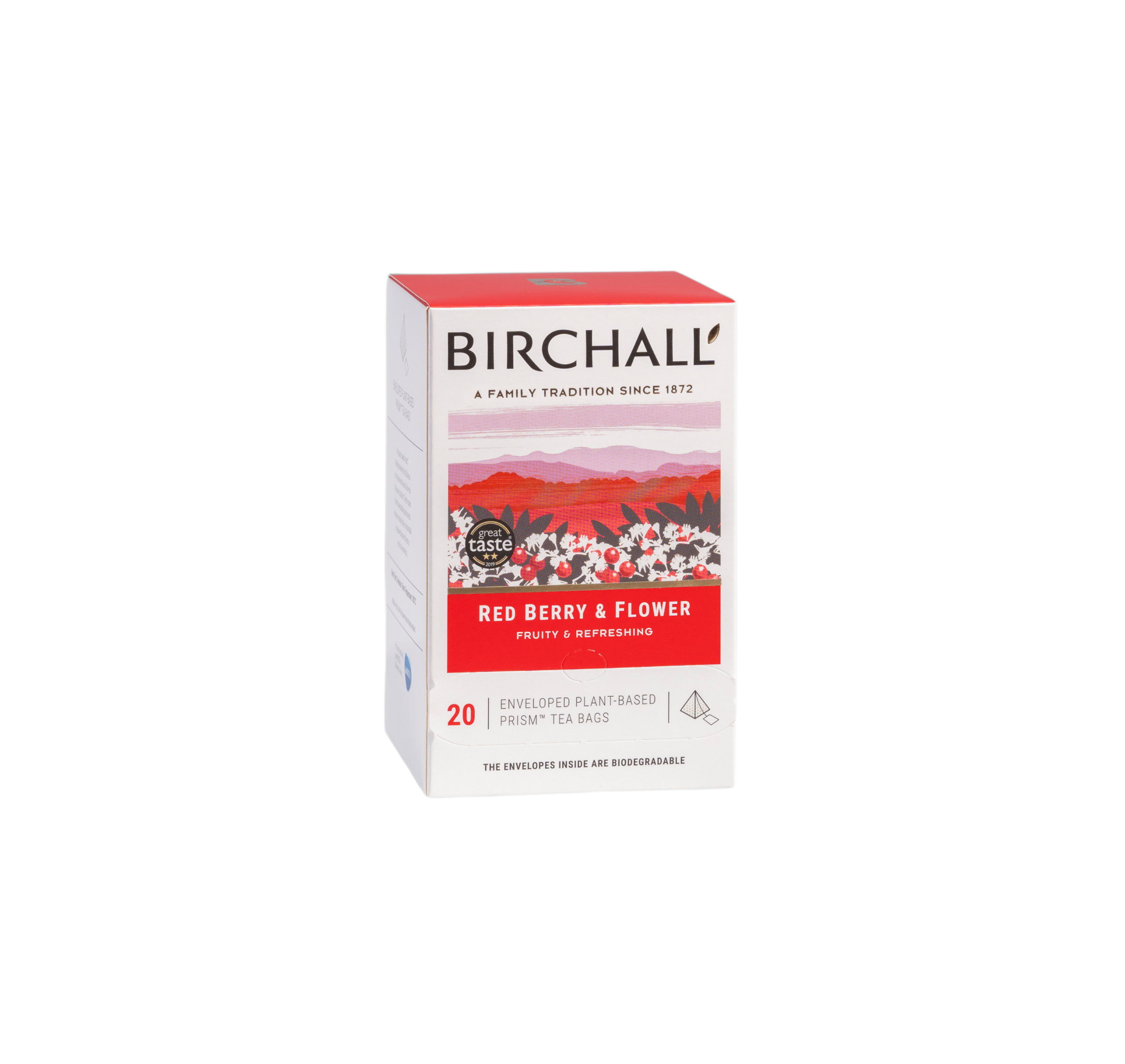 Birchall red Berry and flower